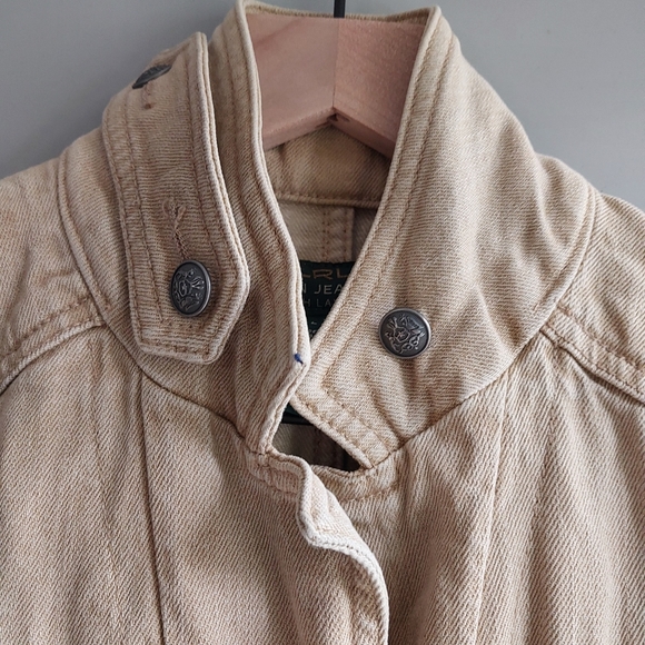 Ralph Lauren Khaki Jean Jacket - Picture 2 of 11